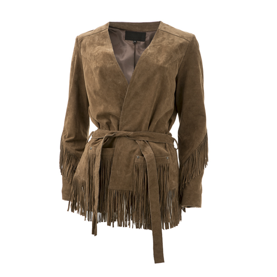 B Ohio jacket, Suede Cognac- Frontisde.jpg