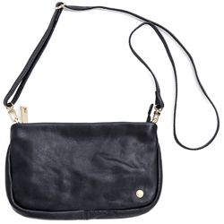 Mollie Sling bag, Cow DD Black+S Gold